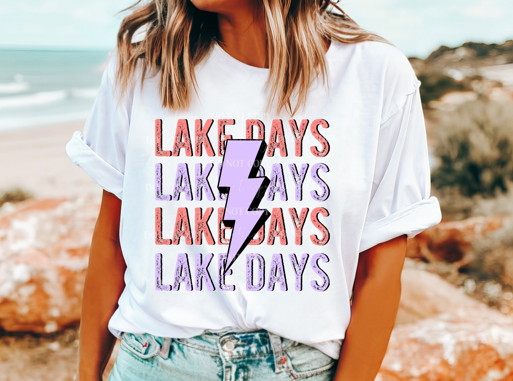 Lake Days Summer T-Shirt Cute Graphic Tee
