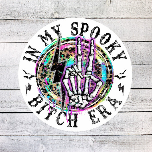 In My Spooky Bitch Era Sticker
