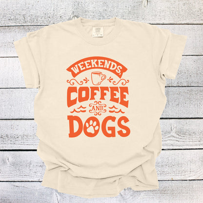 Weekends Coffee Dogs Shirt