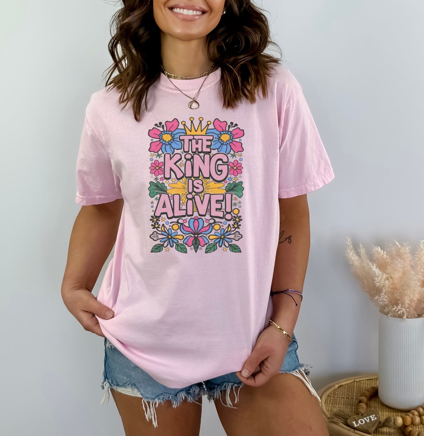 The King is Alive 2 Christian Easter Shirt