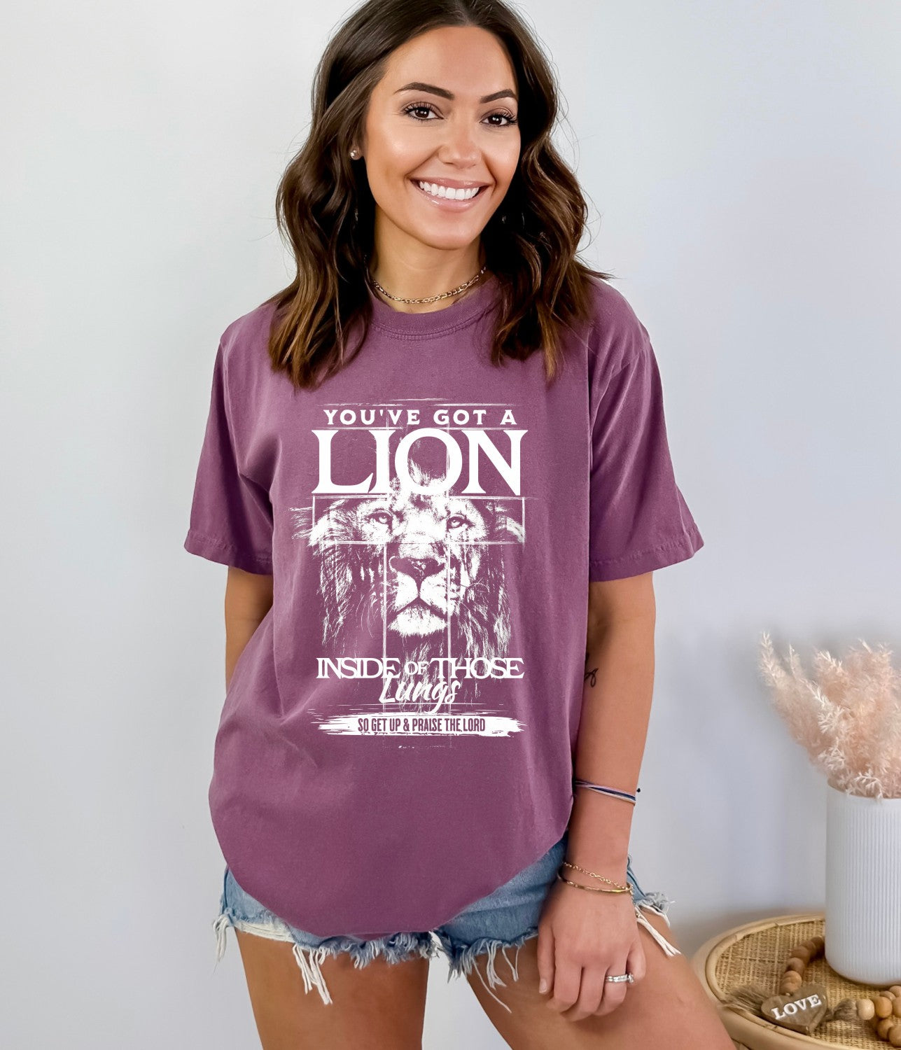 You've Got a Lion Inside Your Lungs Christian Shirt