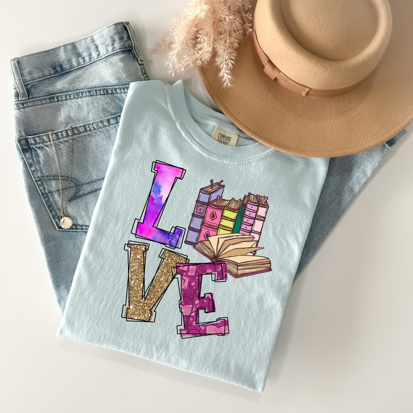 Love Books Book Lover T-shirt