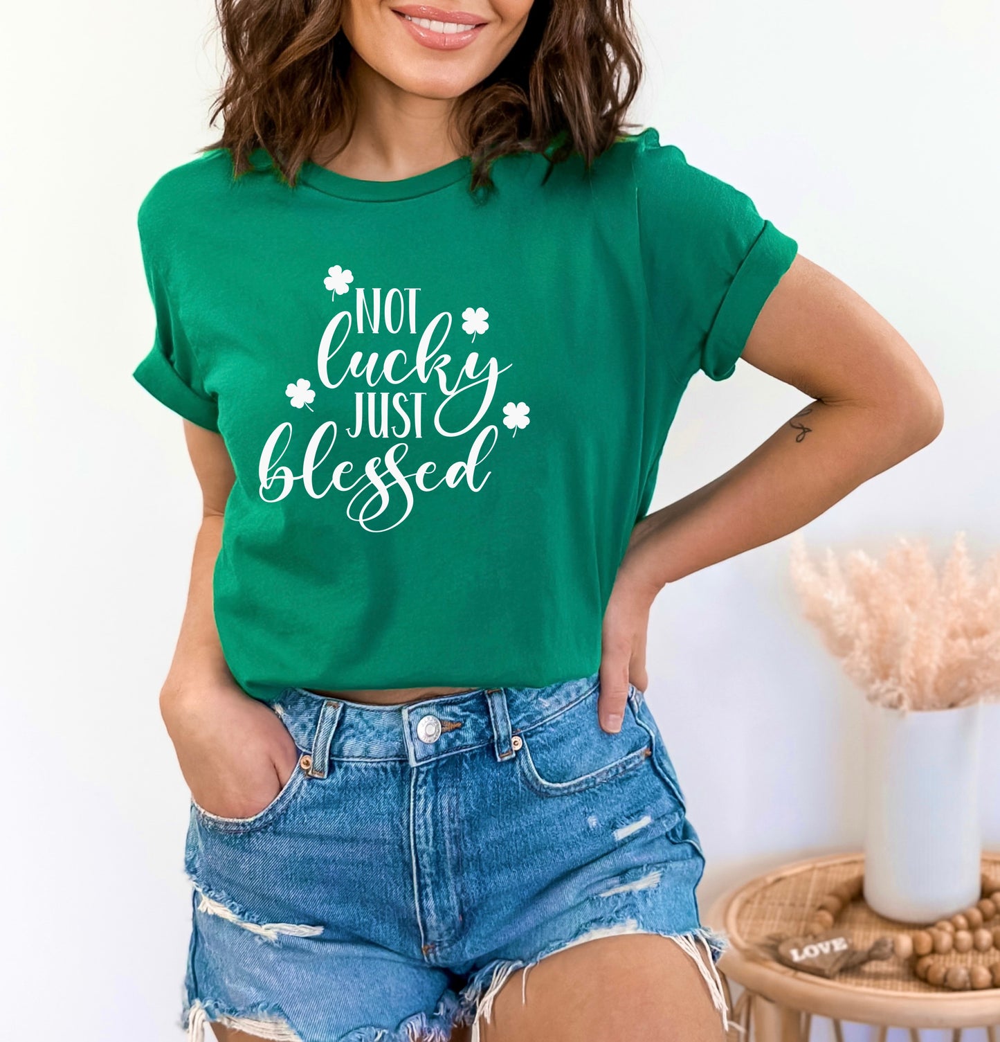Not Lucky Just Blessed St. Patrick's Day T-shirt