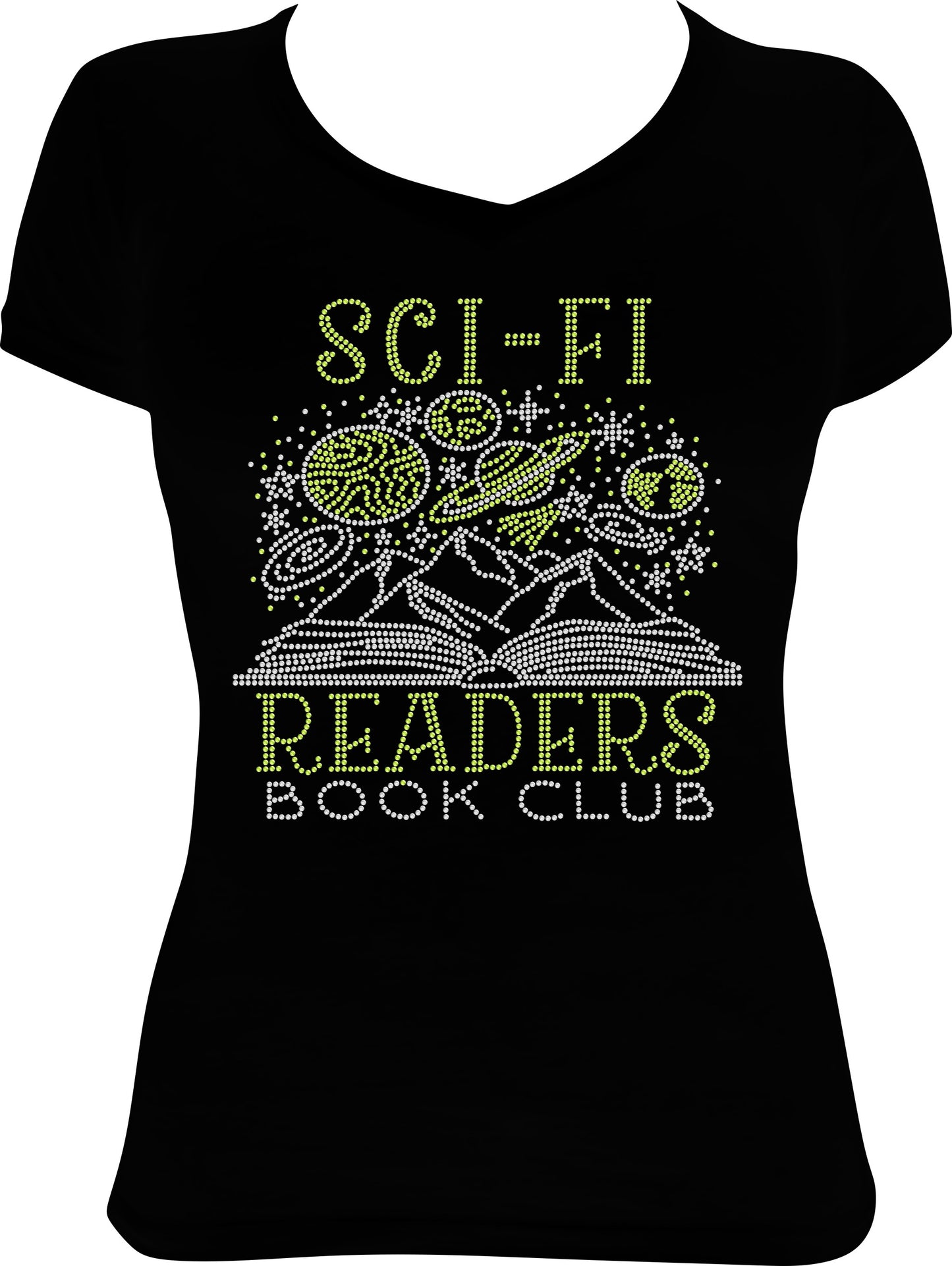 Sci-Fi Readers Book Club Rhinestone Shirt