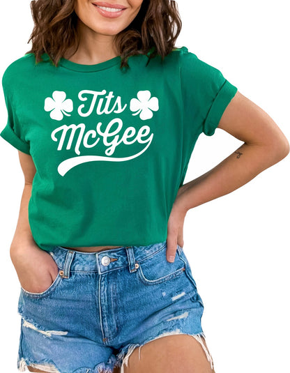 Tits McGee St. Patrick's Day T-shirt