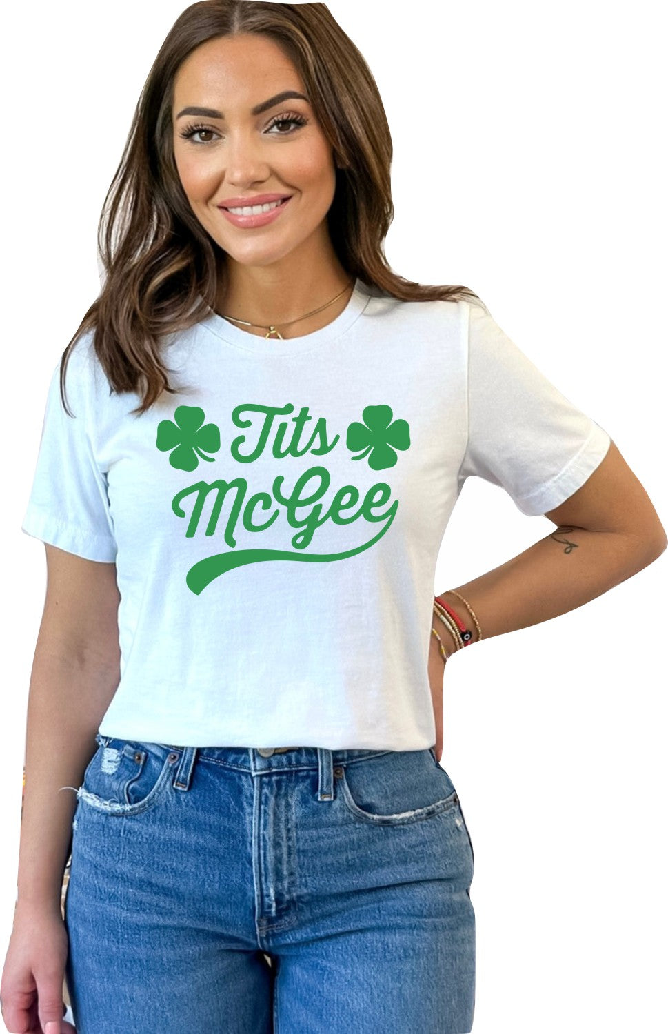 Tits McGee St. Patrick's Day T-shirt