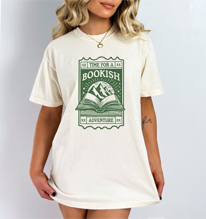 Time for a Bookish Adventure Book Lover Shirt